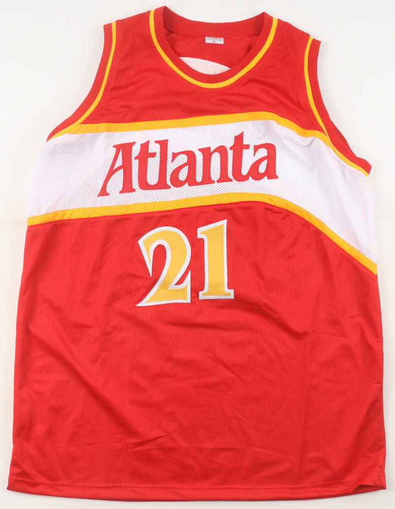 Authentic Dominique Wilkins Autographed Jersey PSA COA