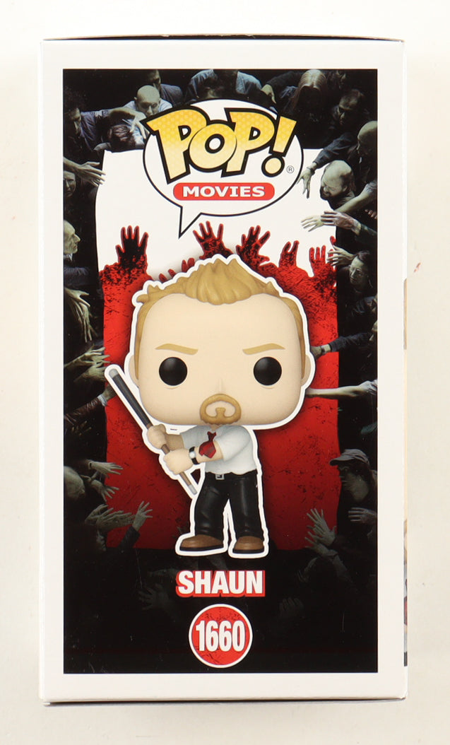 Simon Pegg Autographed Shaun of the Dead Funko Pop #1660 | Inscribed “Shaun” | Beckett Certified