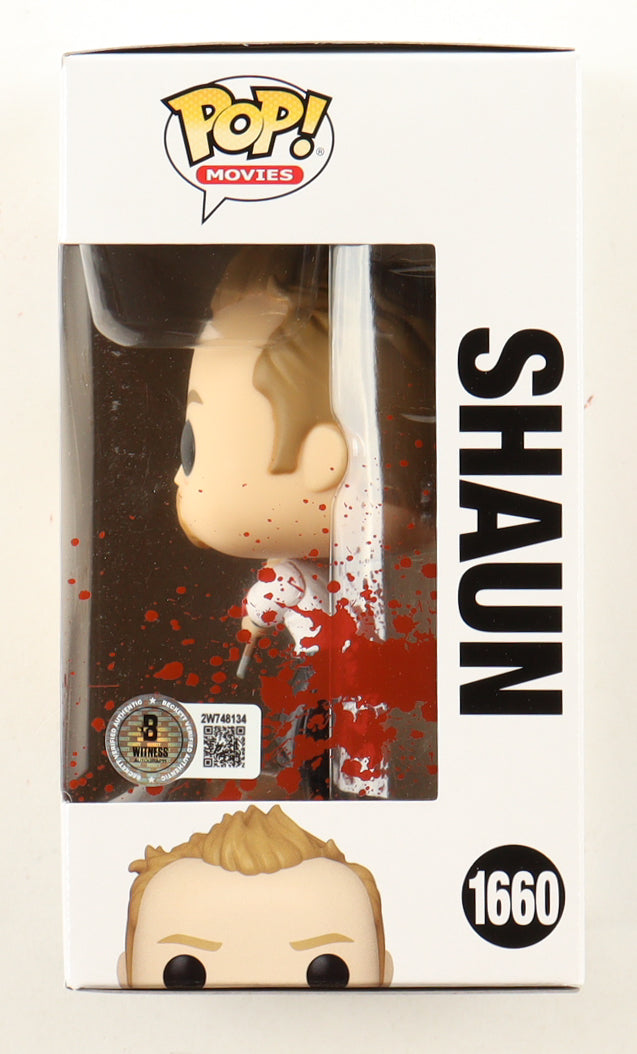 Simon Pegg Autographed Shaun of the Dead Funko Pop #1660 | Inscribed “Shaun” | Beckett Certified