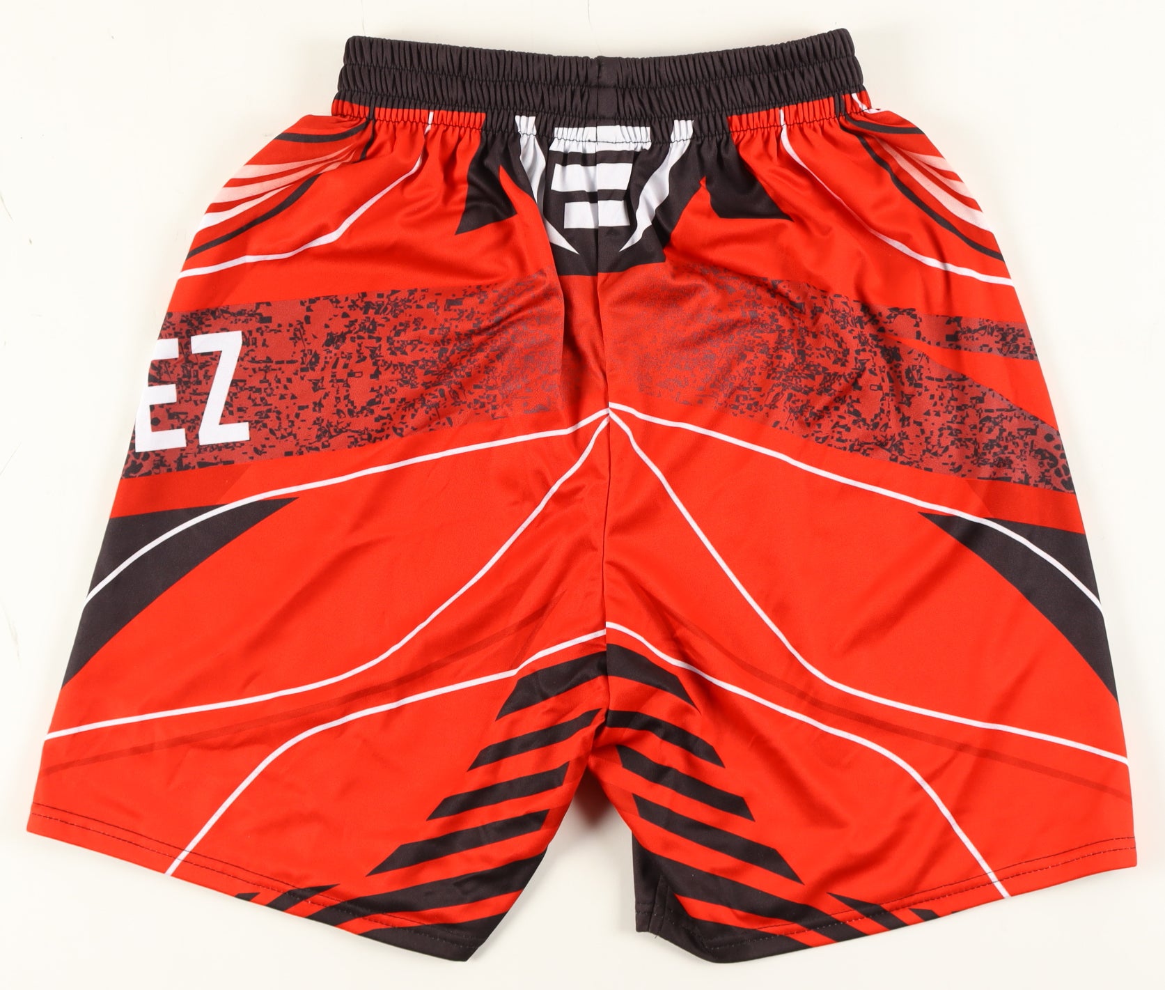 Authentic Yair Rodriguez Autographed El Pantera Custom Fight Shorts Beckett COA