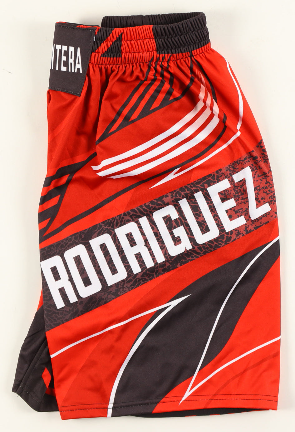 Authentic Yair Rodriguez Autographed El Pantera Custom Fight Shorts Beckett COA