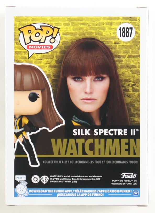 Malin Akerman Signed "Watchmen" #1887 Silk Spectre II Funko Pop! Vinyl Figure (Beckett)