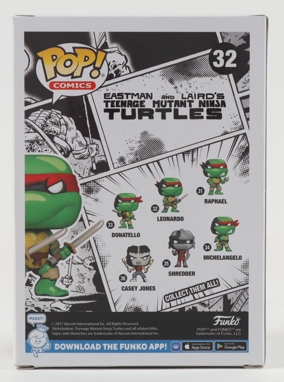 Kevin Eastman Signed "Teenage Mutant Ninja Turtles" #32 Leonardo Funko Pop! (PA)