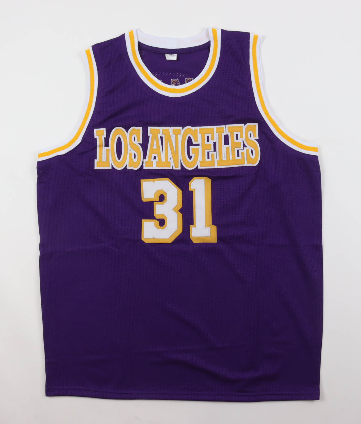 Authentic Kurt Rambis Autographed Jersey Beckett COA