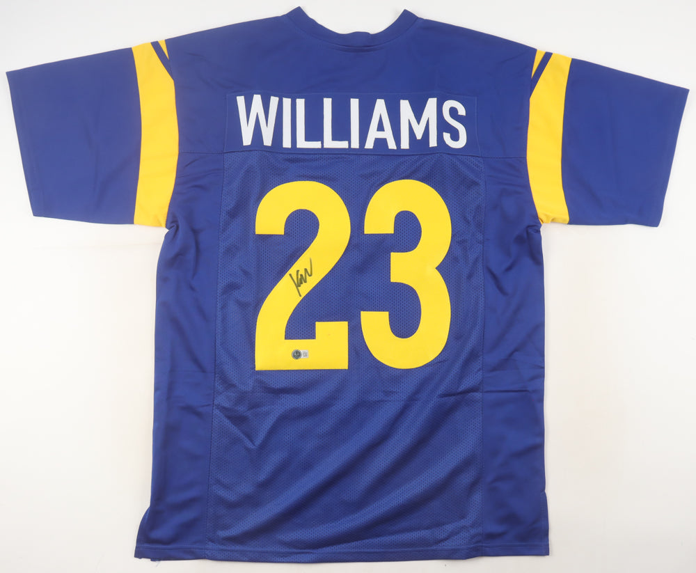 Kyren Williams Autographed Football Jersey | Beckett Certified Signature | NFL Memorabilia
