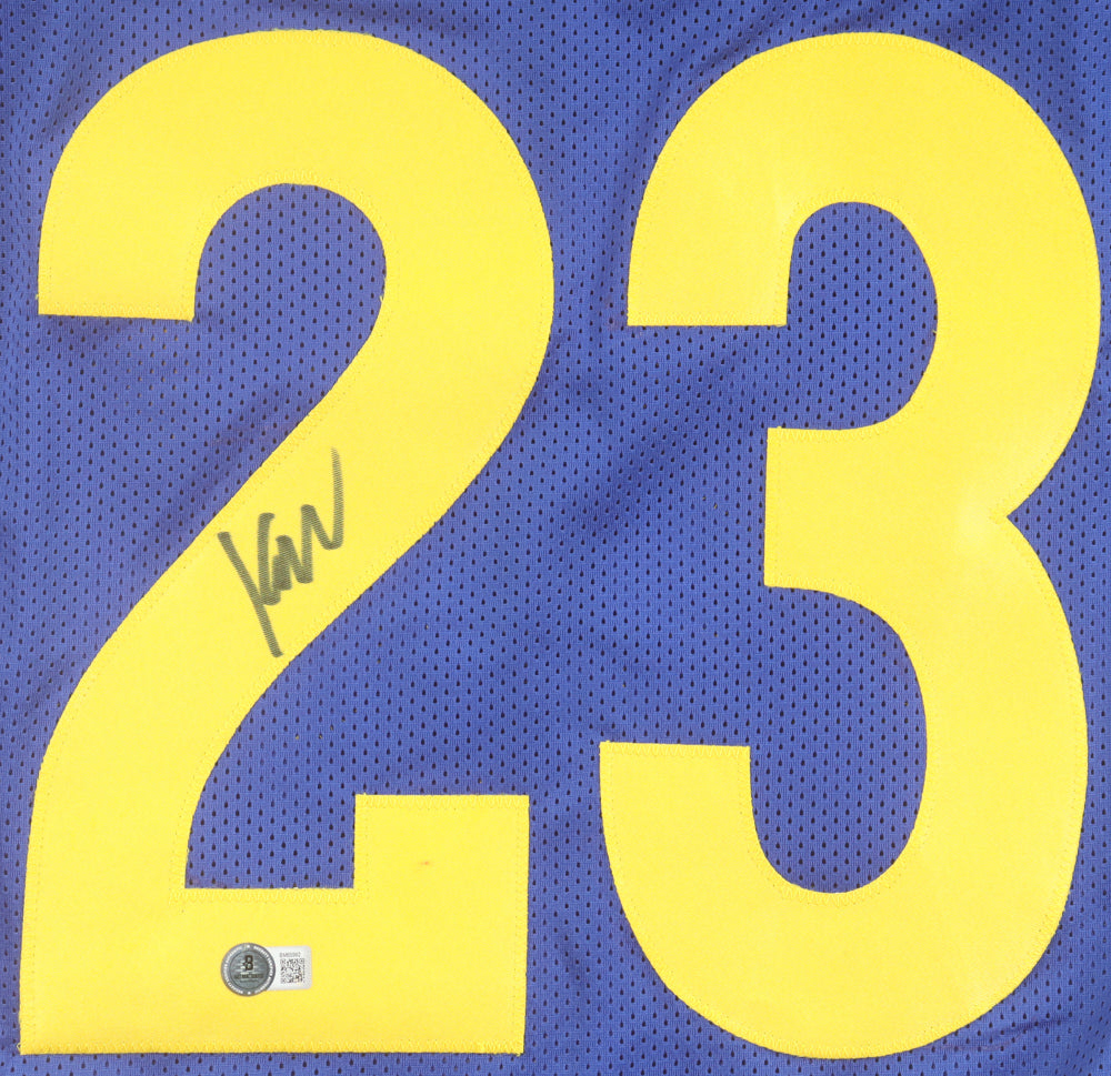 Kyren Williams Autographed Football Jersey | Beckett Certified Signature | NFL Memorabilia