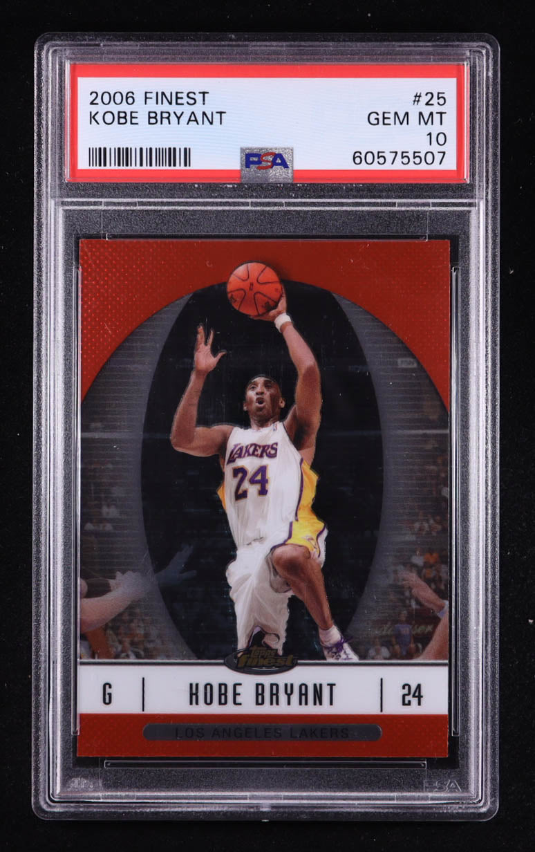 Kobe Bryant 2006-07 Topps Finest #25 – PSA 10