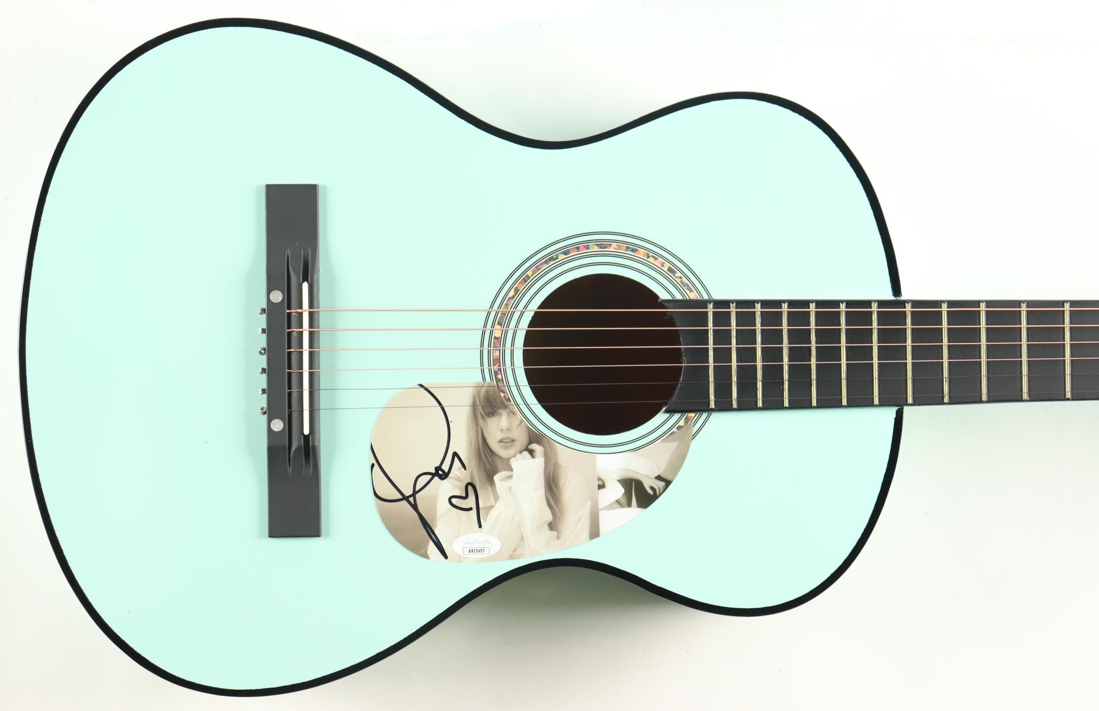 Authentic Taylor Swift Autographed 38" Acoustic Guitar JSA COA