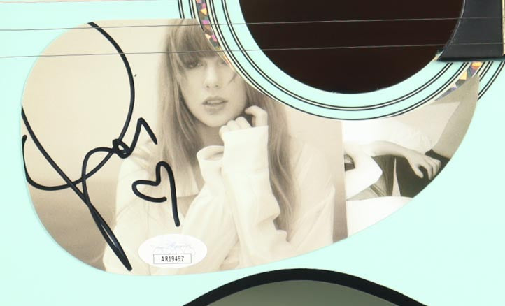 Authentic Taylor Swift Autographed 38" Acoustic Guitar JSA COA