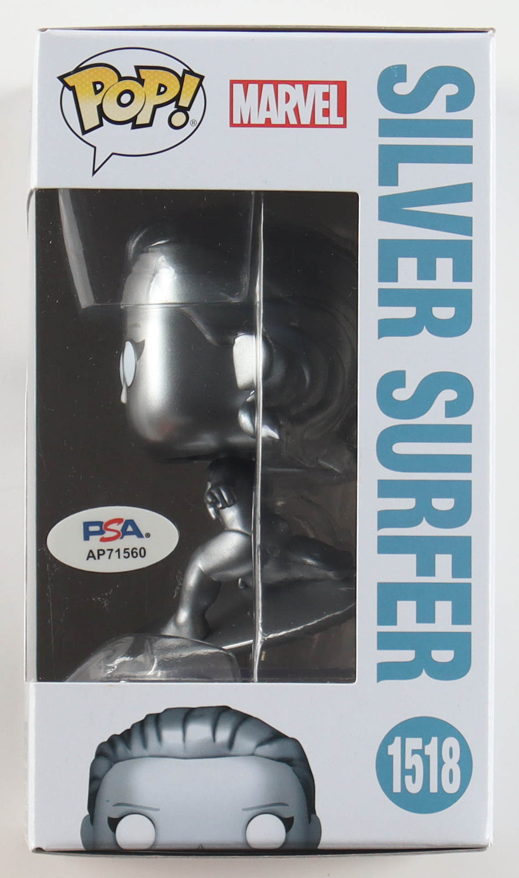 Julia Garner Autographed Silver Surfer Funko Pop #1518 | Fantastic Four: First Steps | PSA Certified Signature
