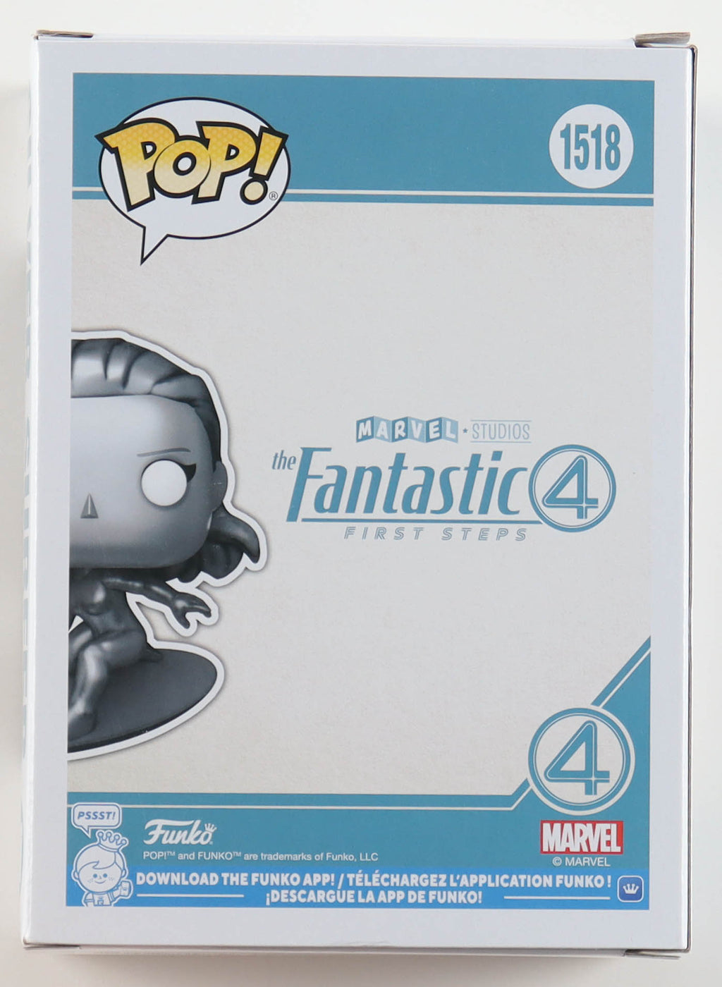 Julia Garner Autographed Silver Surfer Funko Pop #1518 | Fantastic Four: First Steps | PSA Certified Signature