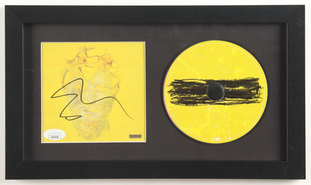 Ed Sheeran Autographed “– (Subtract)” Framed CD Display | Signed Album Insert w/ Disc | JSA Certified