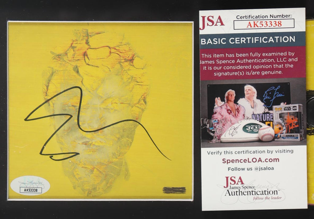 Ed Sheeran Autographed “– (Subtract)” Framed CD Display | Signed Album Insert w/ Disc | JSA Certified