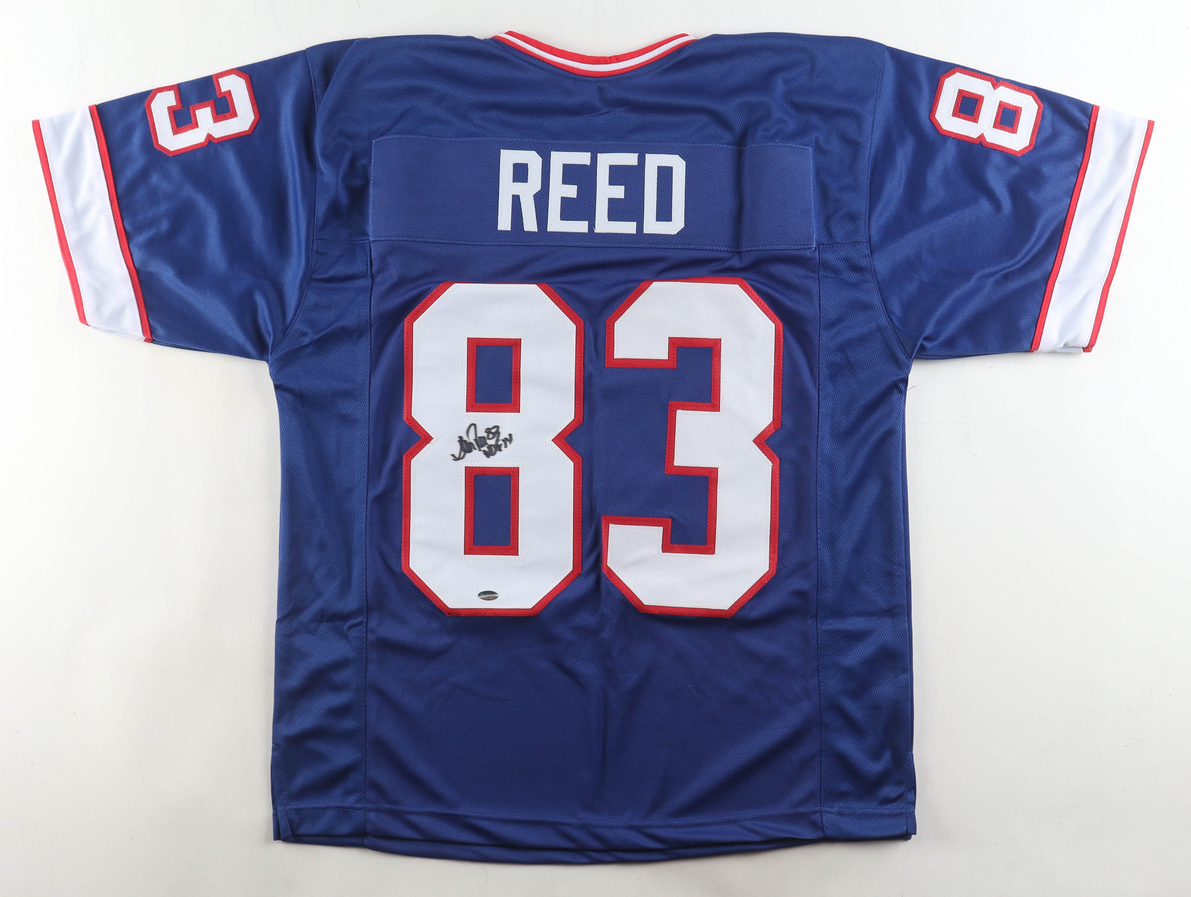 Authentic Andre Reed Autographed HOF 14 Jersey (Schwartz COA)