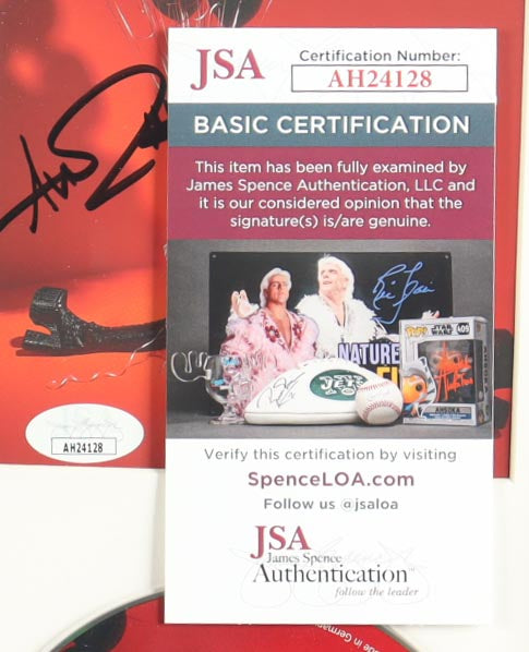 Avril Lavigne Autographed “Love Sux” Framed CD Insert | JSA Certified Signature | Music Memorabilia