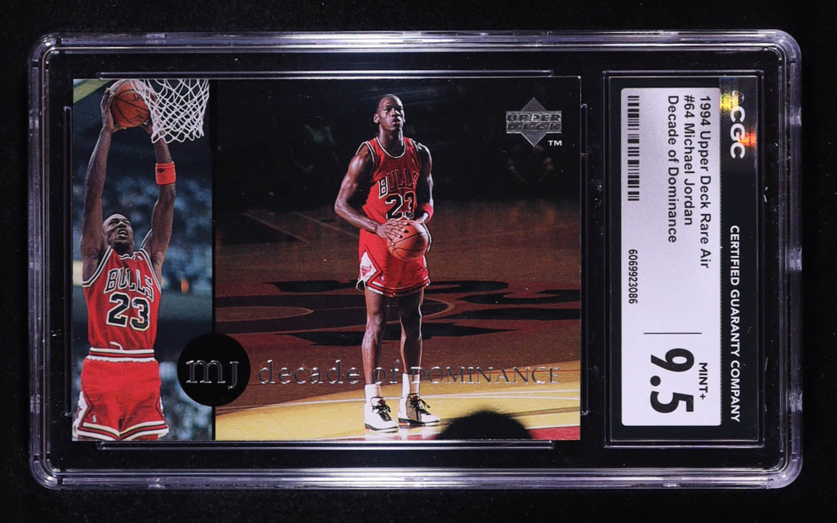 Michael Jordan 1994 Upper Deck Jordan Rare Air #64 (CGC 9.5)