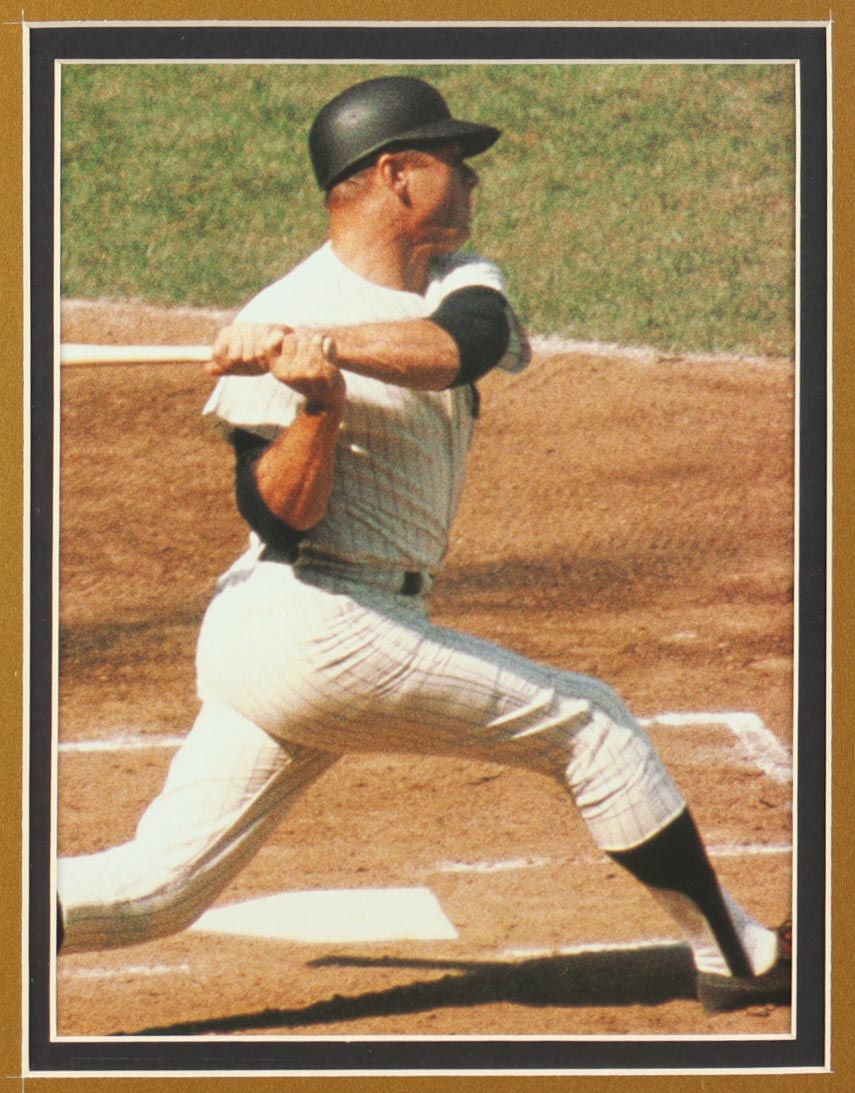 Authentic Mickey Mantle Autographed Custom Framed Cut Display with Jersey and All-Star Pin PSA COA