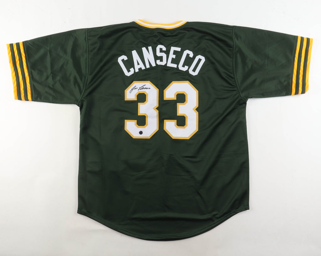 Jose Canseco Signed Jersey (AWM COA)