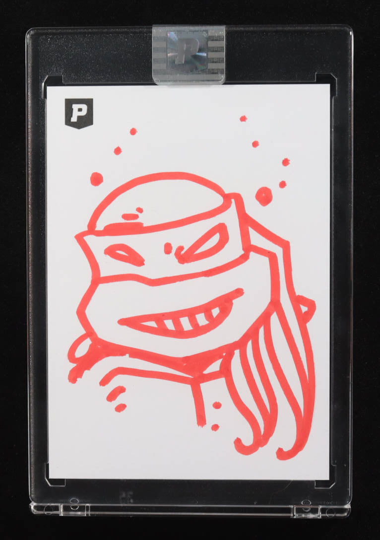 Raphael TMNT Original Art Sketch Card by Kevin Eastman | 1/1 Hand-Drawn Artwork | Ninja Turtles Creator