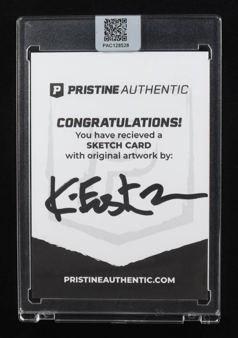 Raphael TMNT Original Art Sketch Card by Kevin Eastman | 1/1 Hand-Drawn Artwork | Ninja Turtles Creator