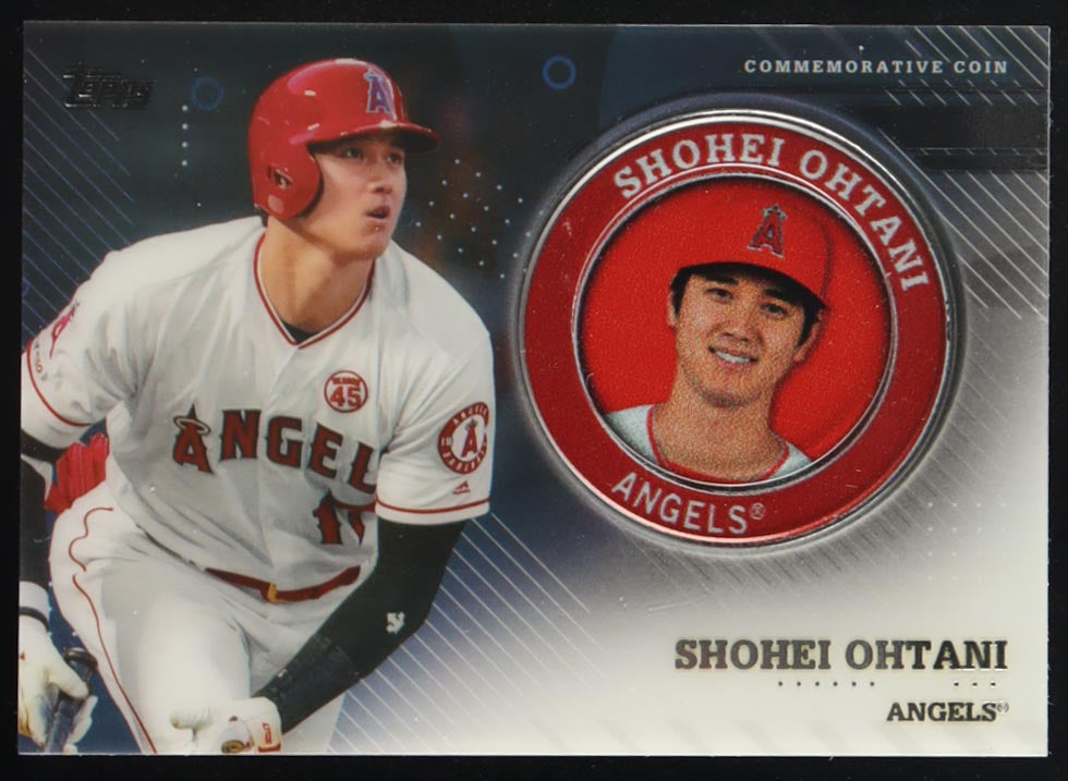 Authentic Shohei Ohtani 2020 Topps Player Medallions TPMSO Card