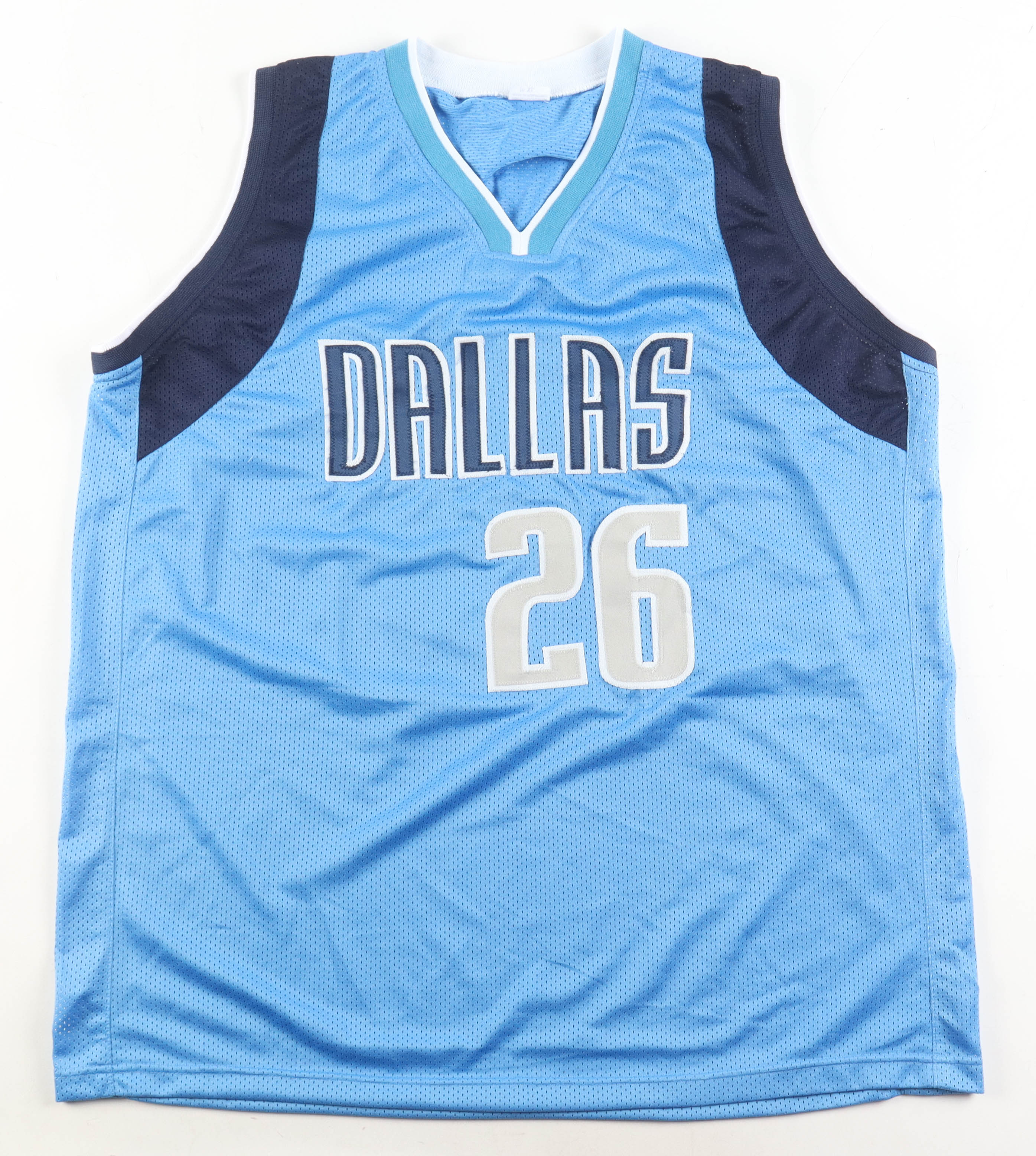 Spencer Dinwiddie Autographed Dallas Mavericks Basketball Jersey | PSA Certified Signature | NBA Memorabilia