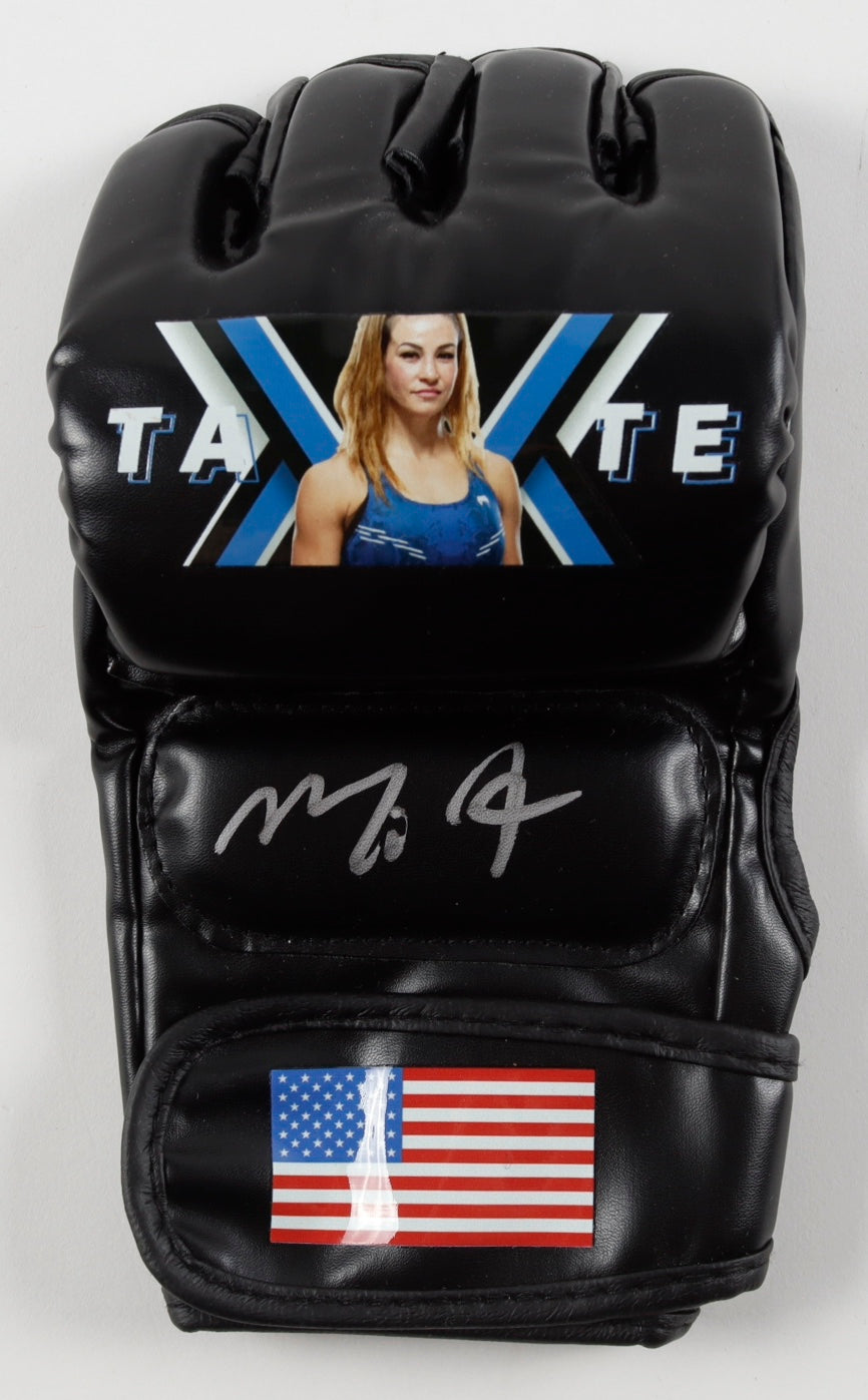 Miesha Tate Signed Custom USA MMA Glove (Beckett)