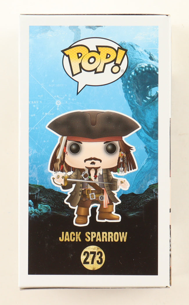 Johnny Depp Signed "Pirates of the Caribbean" Jack Sparrow #273 Funko Pop! Vinyl Figure (PSA)