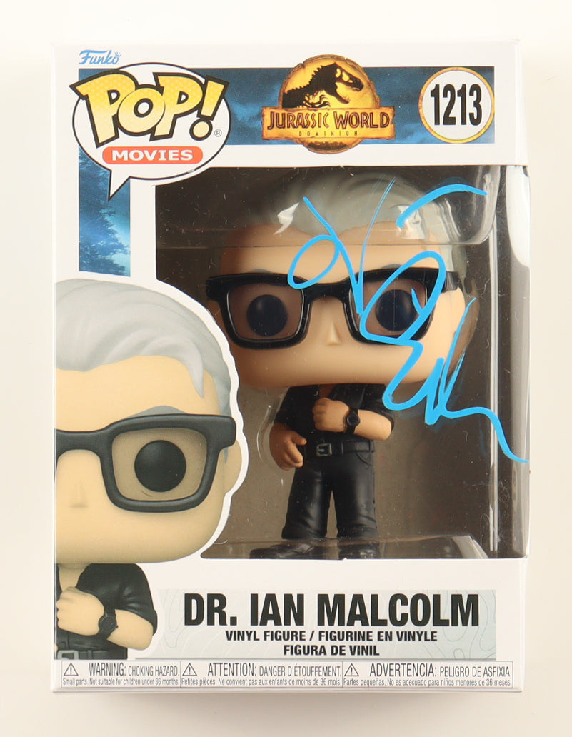 🦖 Jeff Goldblum Signed Jurassic World Funko Pop – Authentic Autograph + COA – Jurassic Park Collectible