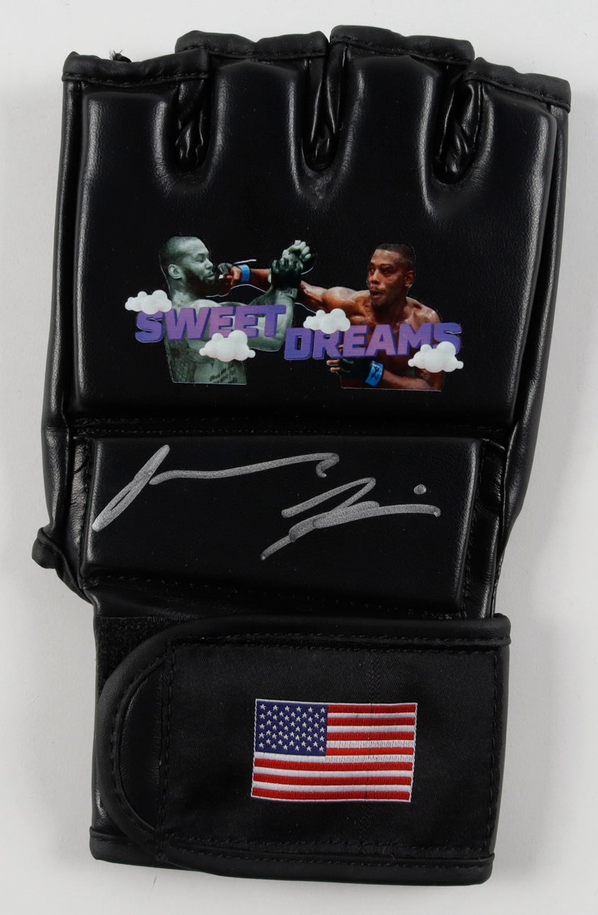 Jamahal Hill Signed MMA Custom USA Glove (Beckett)