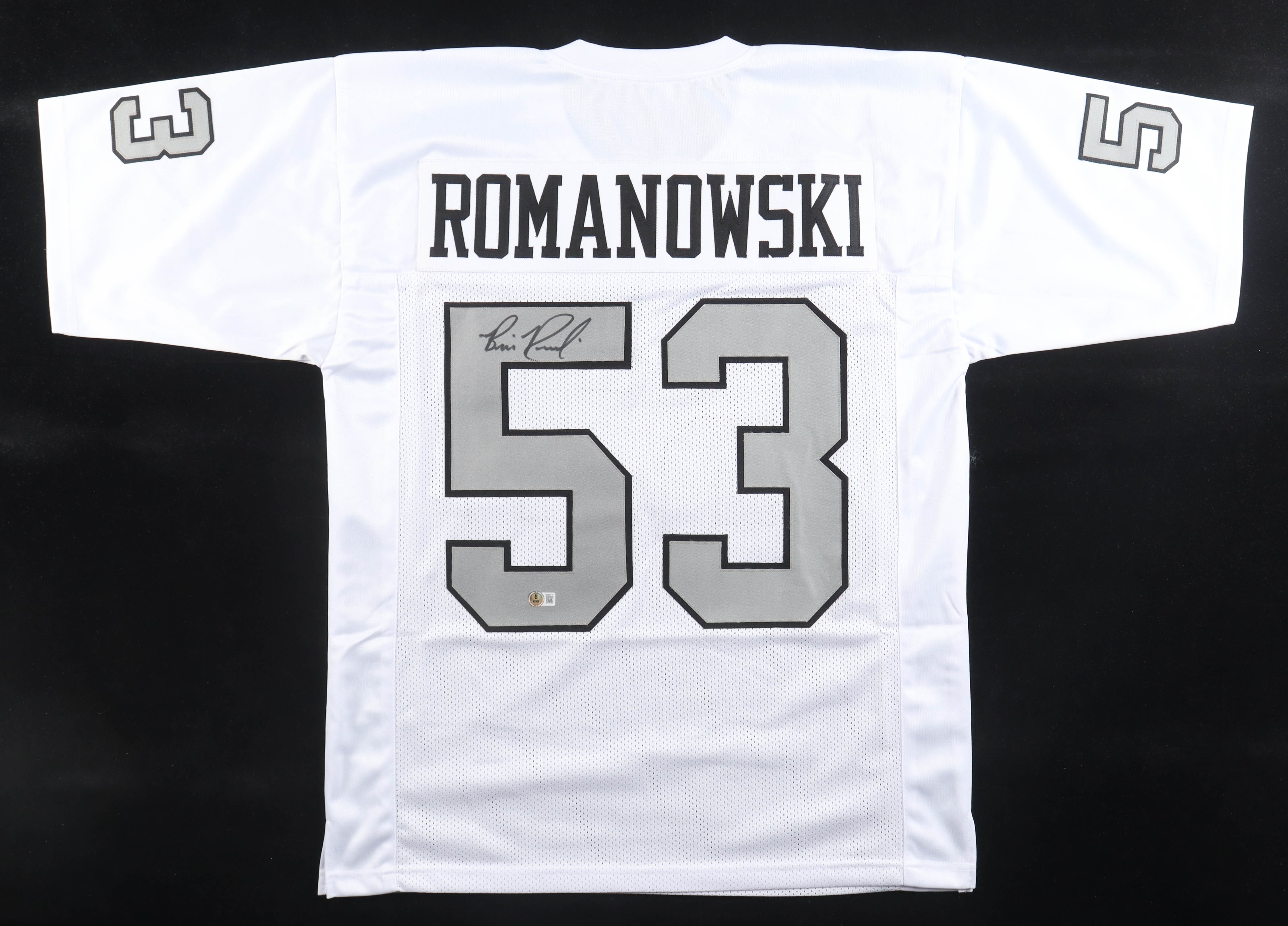 Bill Romanowski Signed Jersey (Beckett)