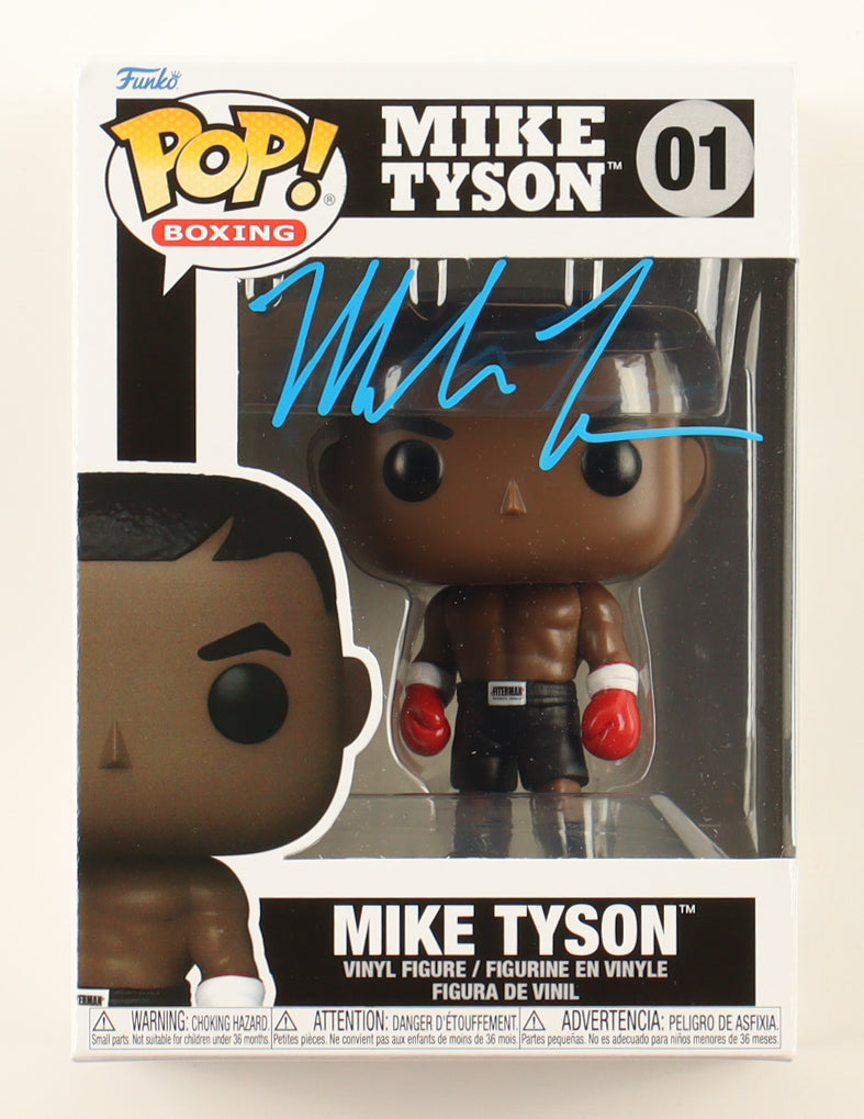 Authentic Mike Tyson Autographed Funko Pop 01 Beckett COA