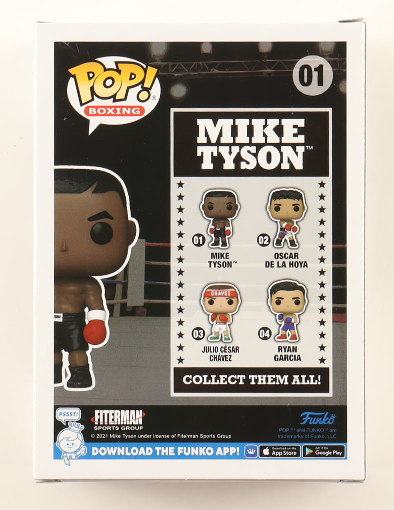 Authentic Mike Tyson Autographed Funko Pop 01 Beckett COA
