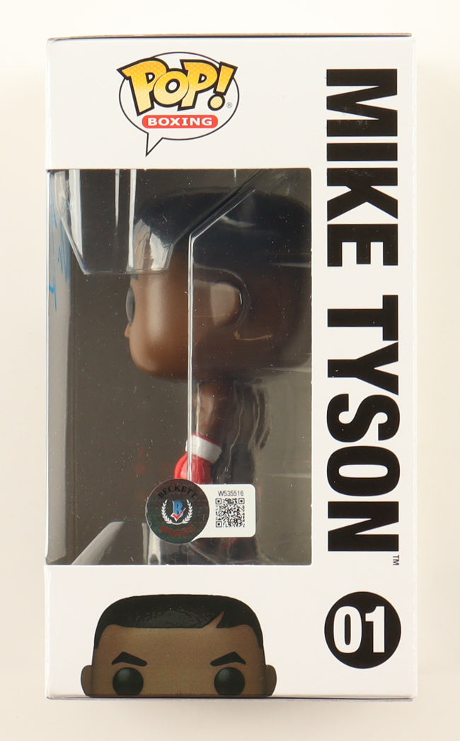 Authentic Mike Tyson Autographed Funko Pop 01 Beckett COA