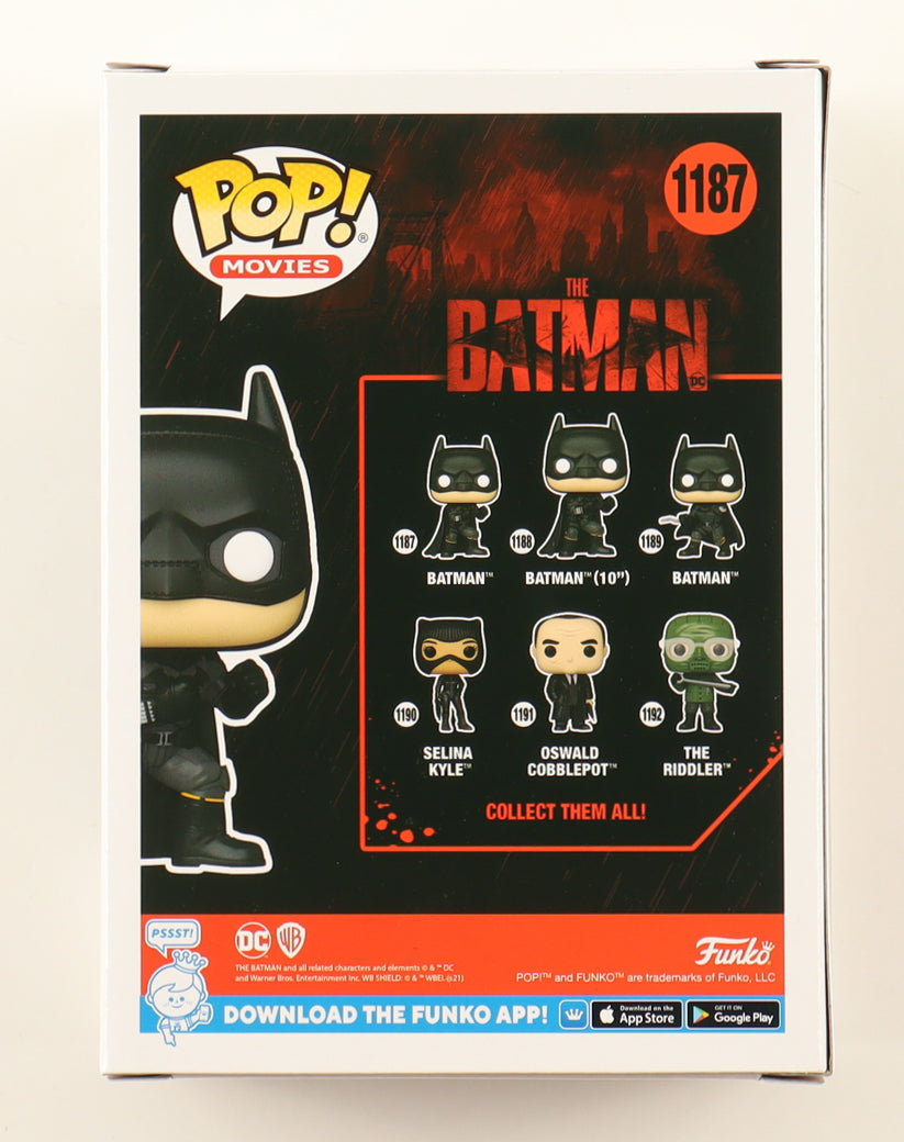 George Clooney Autographed Batman Funko Pop #1187 | The Batman | AWM Certified Signature