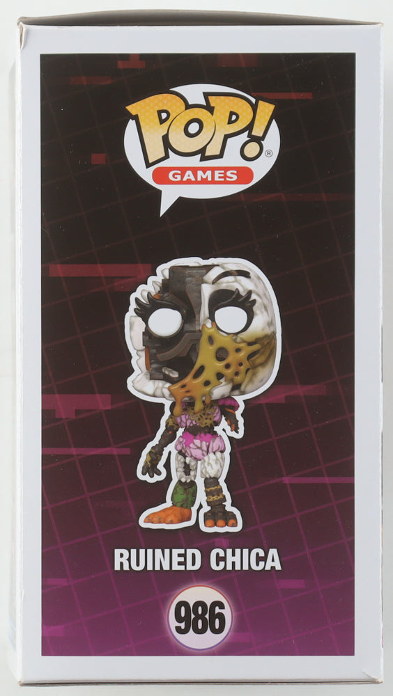 Jess Weiss Signed “Five Nights at Freddy’s” Ruined Chica #986 Funko Pop! – Inscribed “Chica” (JSA COA)