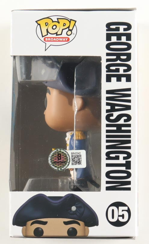 Christopher Jackson Signed “Hamilton” #05 George Washington Funko Pop! Vinyl Figure (Beckett COA)