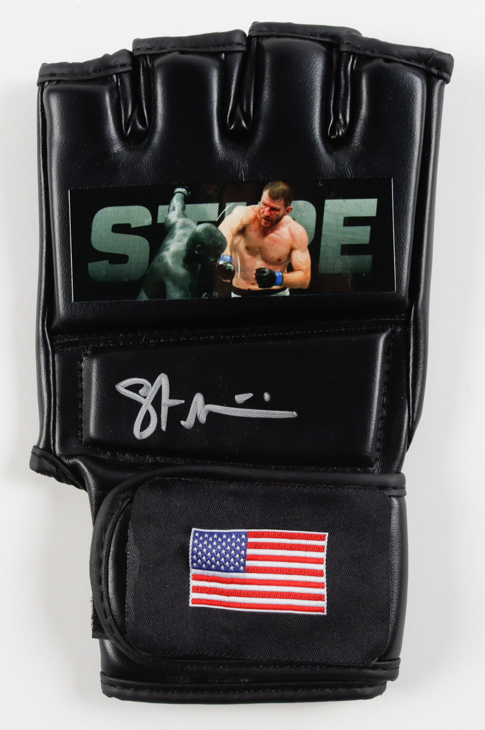 Authentic Stipe Miocic Autographed MMA Custom USA Glove Beckett COA