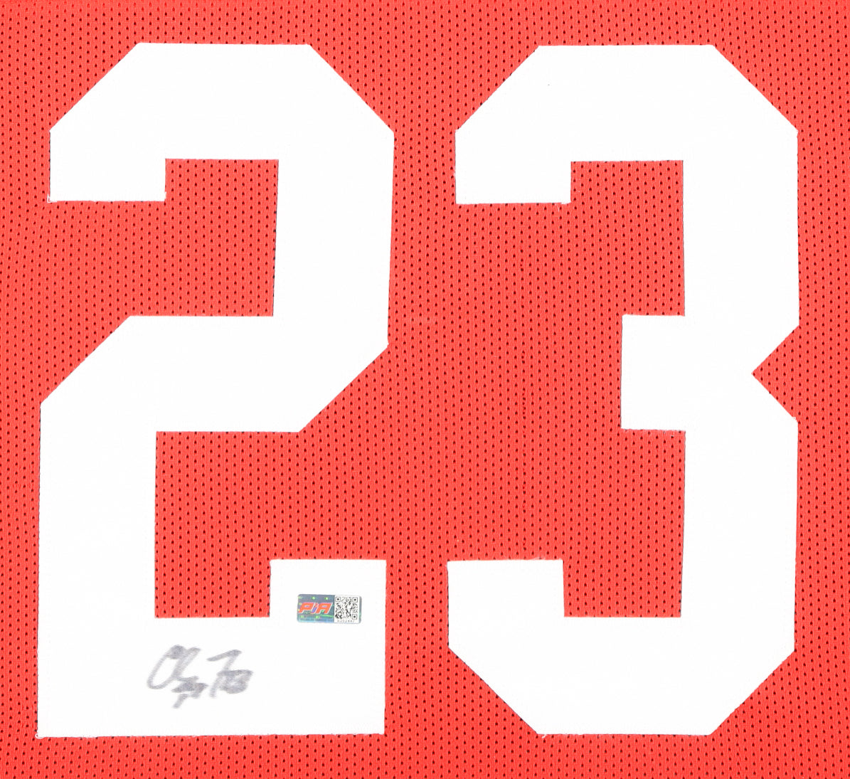 Authentic Christian McCaffrey Autographed Custom Framed Jersey Display PIA COA