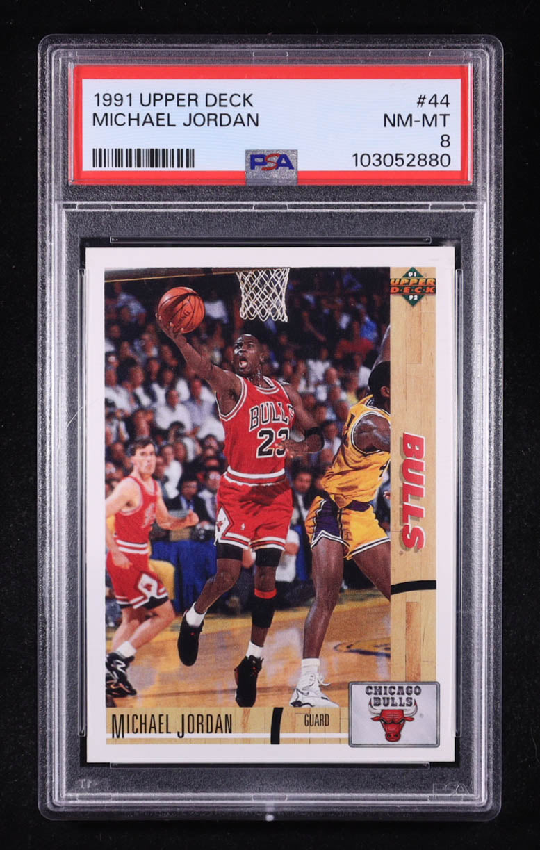 Michael Jordan 1991-92 Upper Deck #44 – PSA 8 (NM-MT)