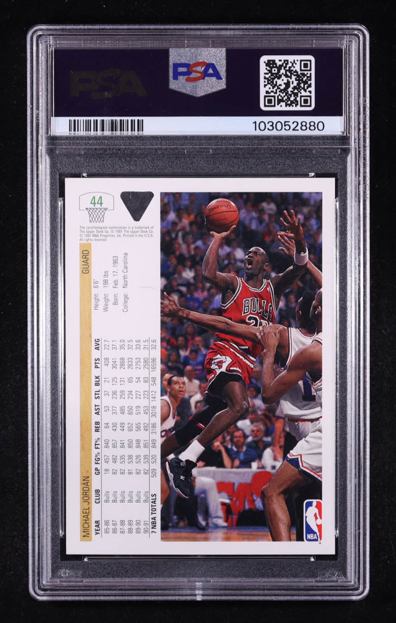 Michael Jordan 1991-92 Upper Deck #44 – PSA 8 (NM-MT)