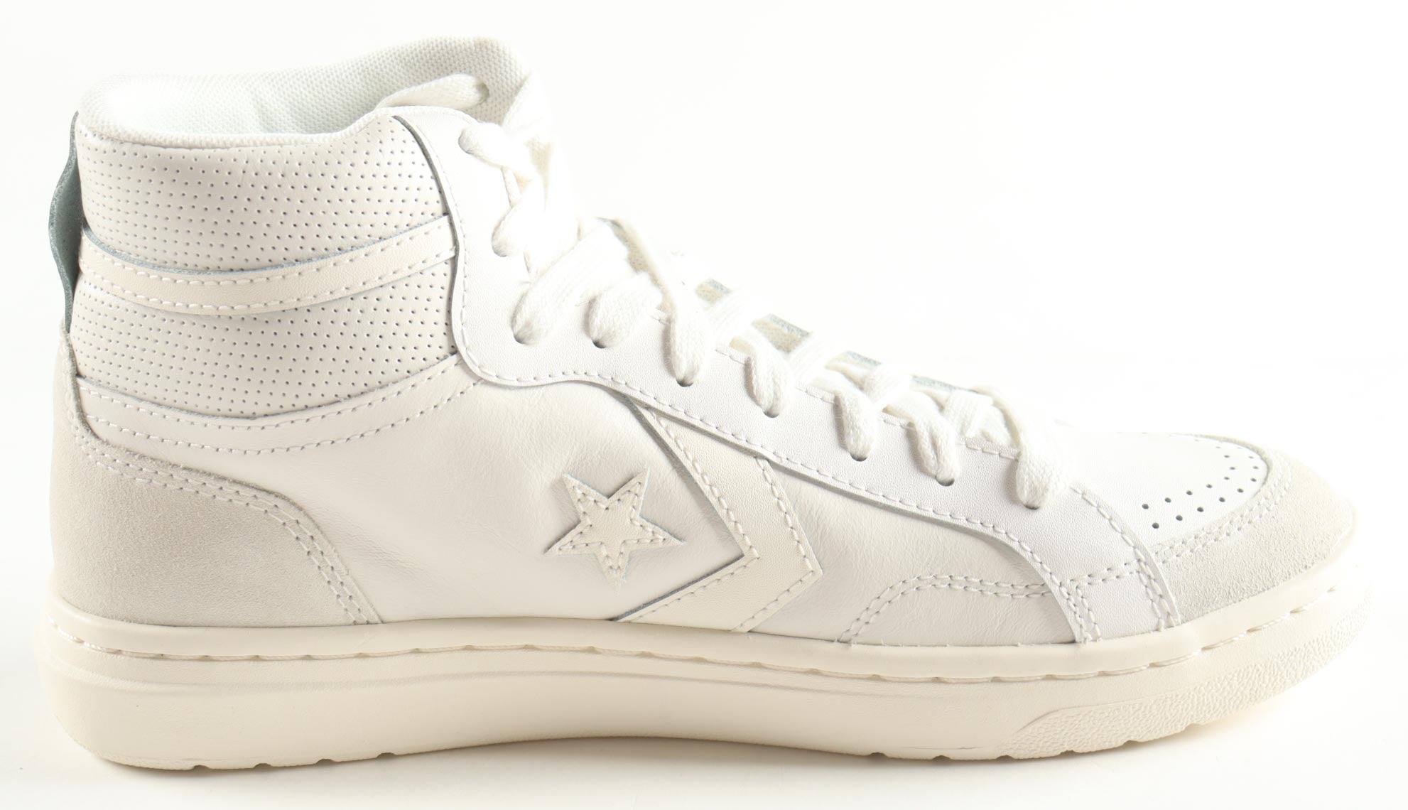 Authentic Larry Bird Autographed Converse All-Star White Leather Shoe Display PSA COA