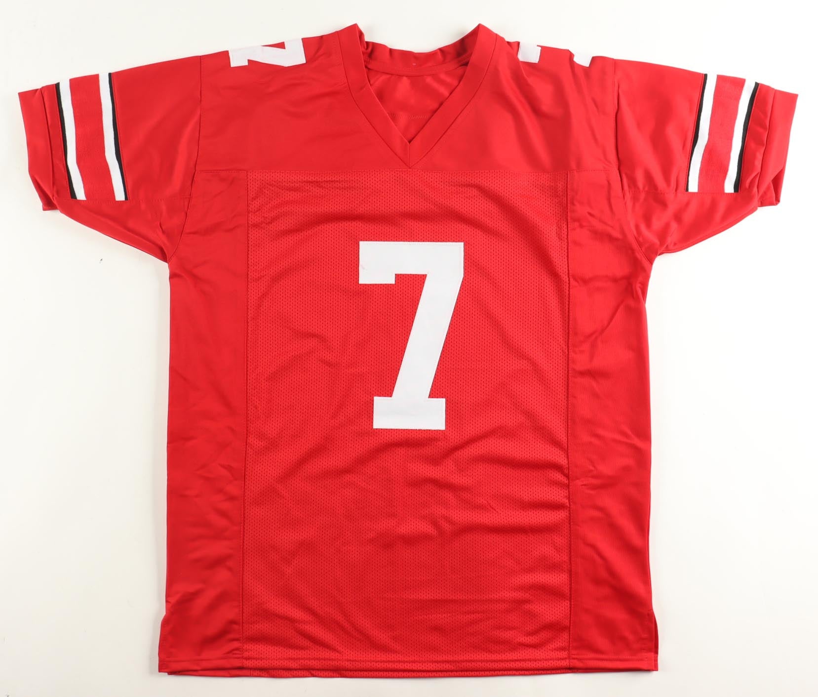 Dwayne Haskins Jr. Autographed Football Jersey | Beckett Certified Signature | NFL & Ohio State Memorabilia