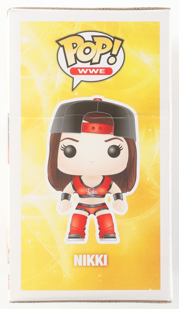 Authentic Brie Bella and Nikki Bella Autographed WWE 2 Pack Funko Pop JSA COA