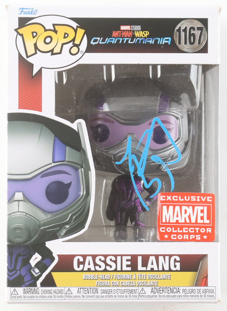 Kathryn Newton Signed "Ant-Man And The Wasp: Quantumania" #1167 Cassie Lang Bobble-Head Funko Pop! Vinyl Figure (Beckett)