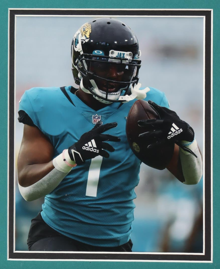 Authentic Travis Etienne Jr Autographed Custom Framed Jersey Display Beckett COA