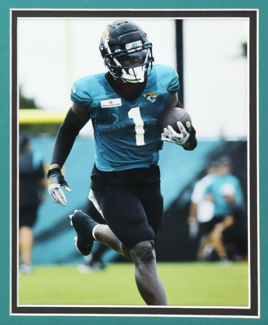 Authentic Travis Etienne Jr Autographed Custom Framed Jersey Display Beckett COA