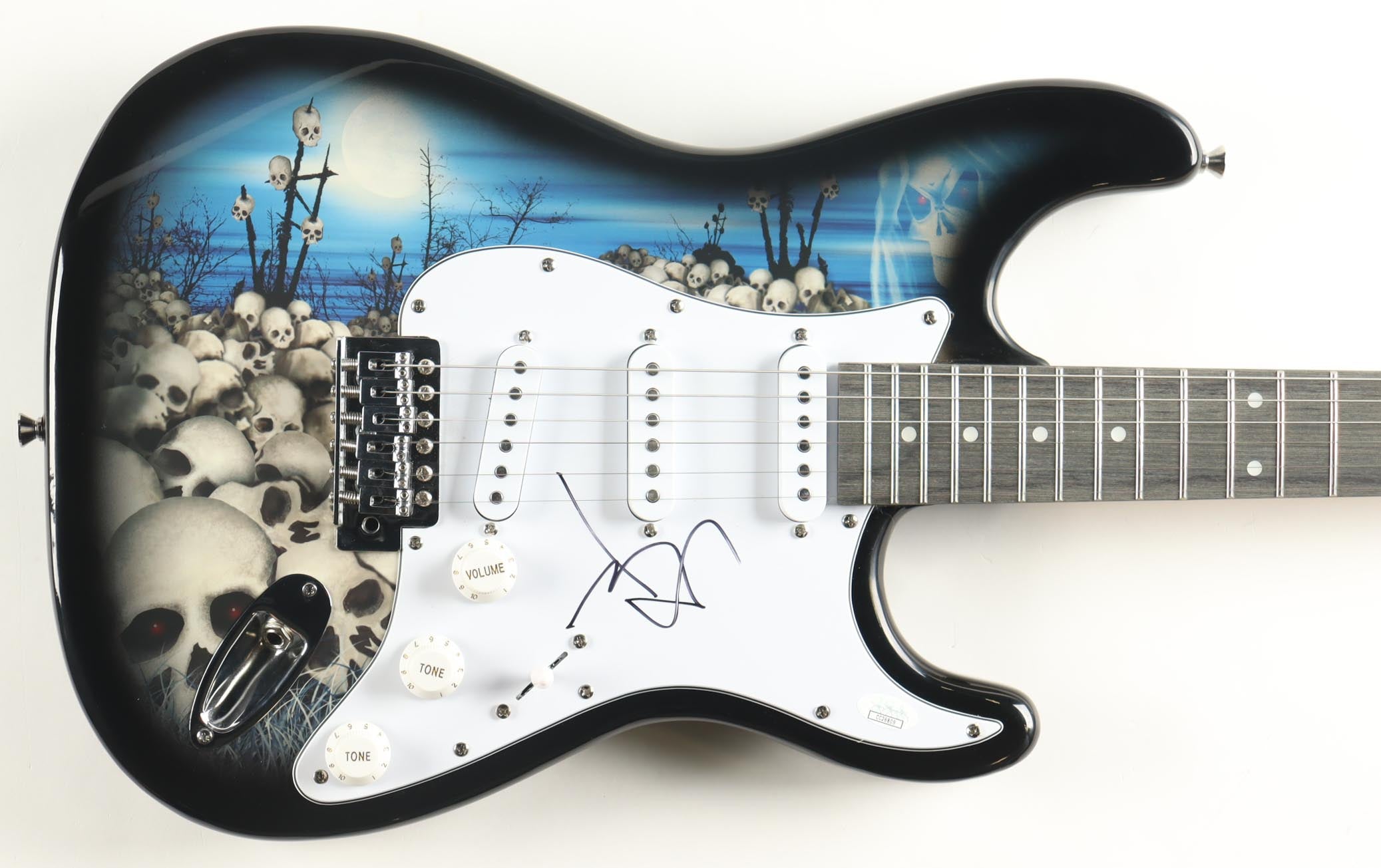 Johnny Depp Autographed Custom Electric Guitar | JSA Certified Signature | Celebrity & Music Memorabilia
