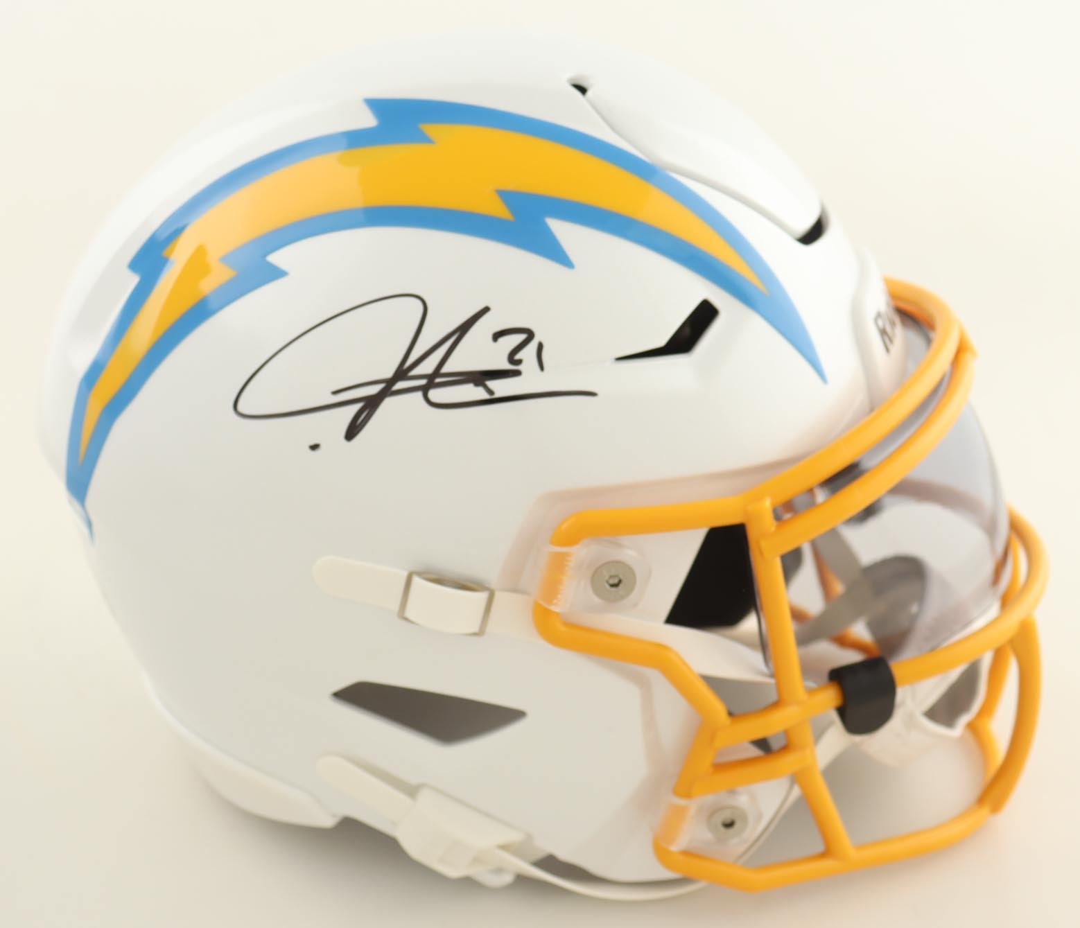 LaDainian Tomlinson Signed Chargers Mid-Size SpeedFlex Helmet With Visor