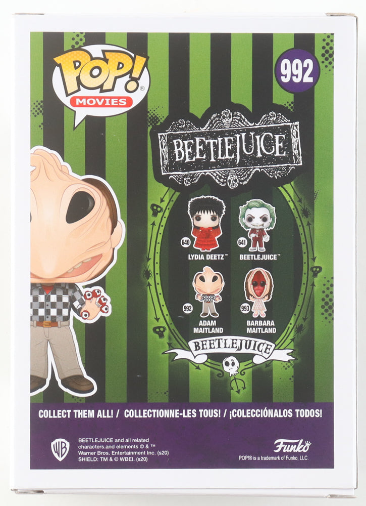 Alec Baldwin Autographed Beetlejuice Funko Pop #992 | Adam Maitland | Beckett Certified Signature